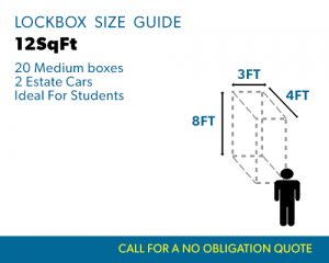 Coleraine Storage Sizes